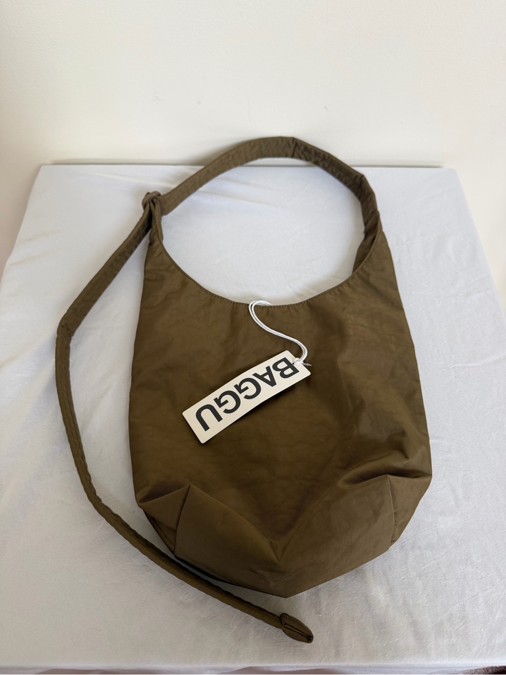 Baggu Small Nylon Sling Seaweed Bag NWT